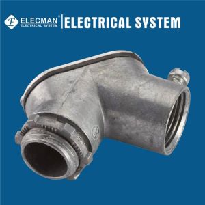 Set Screw Threaded Type 90 Degree Pull Elbows Zinc EMT / Rigid To Box
