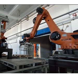 Robotic Palletizer KR 240 R3200 PA Increased Productivity Automation