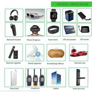 703443 Lithium Polymer Battery Pack 3.7v 650mah