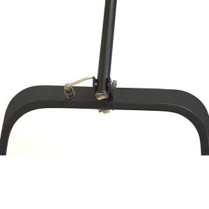 LED White Light Vehicle Inspection Mirror With DC12V Rechargeable Battery