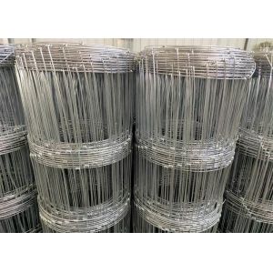 China 50m Hot Dipped Galvanized Hinge Joint Fencing Wire 4 Ft High Wire Fencing on sale