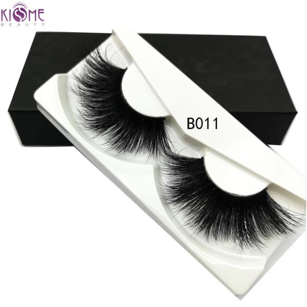 Full Volume 25mm 5d Mink Eyelashes / Extra Length Siberian Mink Fur Eyelashes