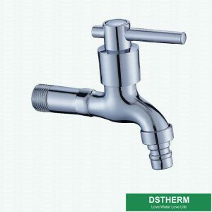 China Washing Machines Chrome Plated Stop Brass Bibcock Valve on sale