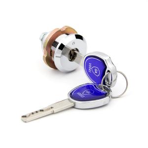 China Anti Burglar File Cabinet Cam Locks , Double Key Keyed Cam Lock Sticker Customized on sale