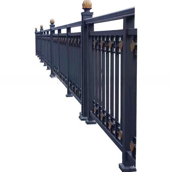 Quality Balcony Aluminum Stair Railing Fence Balusters Customized wholesale
