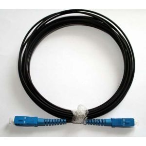 Outdoor Fiber Optic Patch Cord , Sc Lc Fiber Patch Cord 2200 N/100 Mm Crush