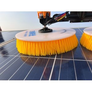 Effective Panel Cleaning with Electric Solar Scrubbers Shipping Method by Sea