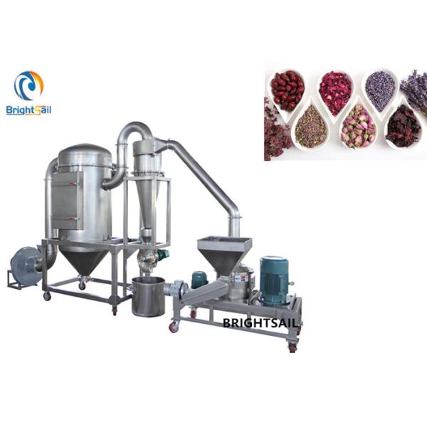 Quality Dried Herbal Powder Grinding Machine Mulberry Leaf Hibiscus Moringa Pulverizer wholesale