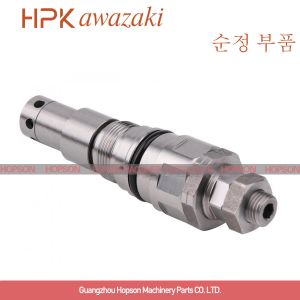 Kobelco Excavator Relief Valve For SK200 SK210 SK250 SK260 SK330 SK350-6