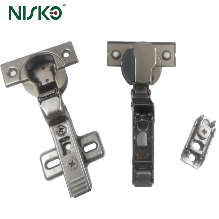 Kitchen Linear Cabinet Door Hinges 3D Adjustable Soft Close Hinges Wardrobe