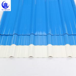 Customized Fireproof PVC APVC Plastic Roof Tiles For Factory Construction