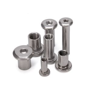 Metric Measurement System Zinc Plated 304 Stainless Steel Nut Cross Flat Head