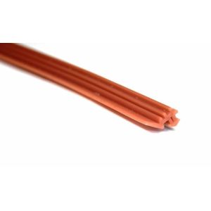 40-80SHA Silicone Rubber Seal , Extruded Rubber Seal