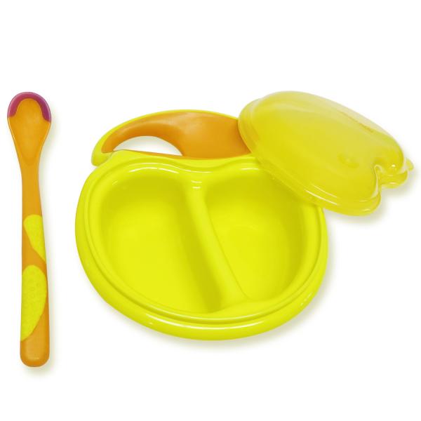 Quality FDA Non Toxic Dishwasher Safe Baby Bowls And Spoons Easy Grip wholesale