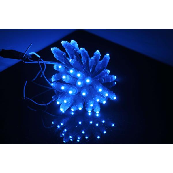 Anti UV 12V Miracle Bean Rgb Led Pixels 9mm Epistar Chip Pvc F5