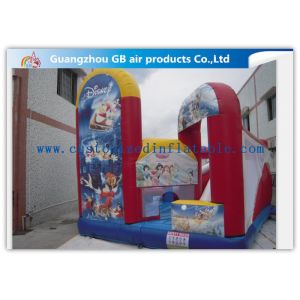 Colorful Slide Inflatable Bouncy Castle Inflatable Bouncers For Kids With Full