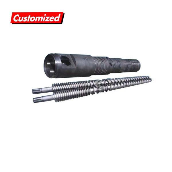 Quality Stainless Steel Screw Barrel Set Precise Machining With Nitrided Extruded wholesale