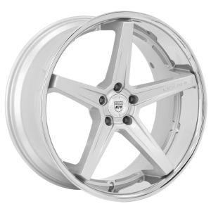 Cheap Savage Lexani Silver Rims With Chrome Lip for sale