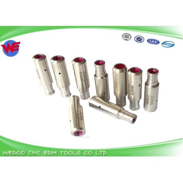 Quality Dia 0.1mm -  3.0mm EDM Small Drill Guide Z140 Ruby Pipe Guide 8*6*30 mmL wholesale