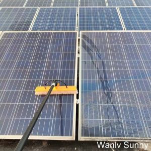 11.4 Meter Carbon Fiber Telescopic Handle Cold Wash Solar Panel Brush for