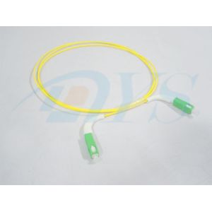 Outdoor NSN Jumper with bent boot G657A1Optical Fiber Patch Cord Duplex fiber LC