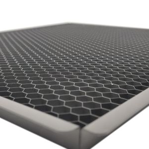 12mm Thickness Aluminum Honeycomb Grid Core Black With Frame Used For Various