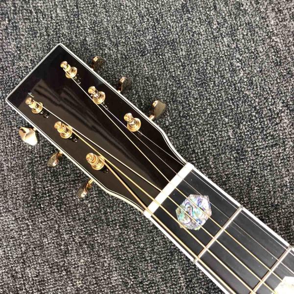 Custom AAAA All Solid Cedar Wood Dreadnought 41" Professional Customized Acoustic Guitar with Tuner Made in Taiwan