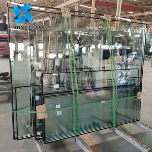 Customized Shape 6+12A+6 Clear Insulated Glass For Sunroom