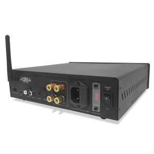 200 Watts RMS Bluetooth 5.0 Class D Amplifier with 2.1 Channel Output for Home