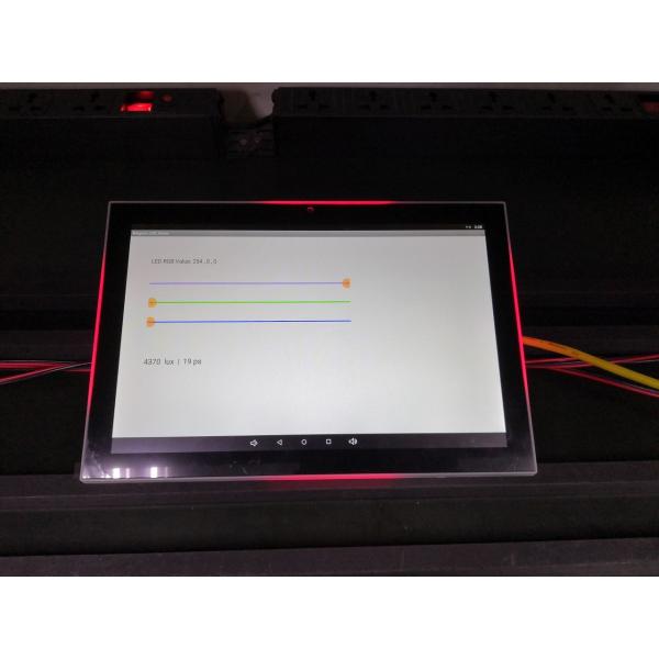 Smart House Automation POE Power 10 inch Android 6 OS Rooted Touch Panel LED