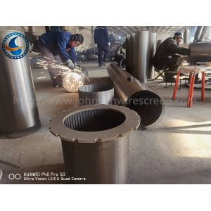 Cheap Titanium 0.18MM Slot Wedge Wire Screen For Mechanical Filtration for sale