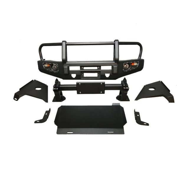 Quality Toyota 4Runner Winch Bull Bar Front Bumper Rear Bumper with Tire Carrier Jerrycan Holder wholesale