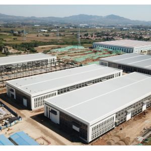 High Strength Steel Structure Workshop Building Non Rusting Low Maintenance