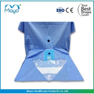 TUR Procedure Surgical Urology Drape With Finger Cot