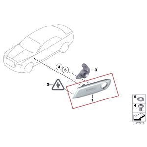 For Rolls Royce Ghost, Wraith & Dawn Front Left & Right Side Marker Lights OEM