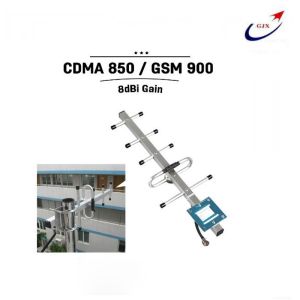 RP SMA N Female Connecor Aluminum Alloy Outdoor Yagi Antenna 2400Mhz-2500Mhz 8dBi