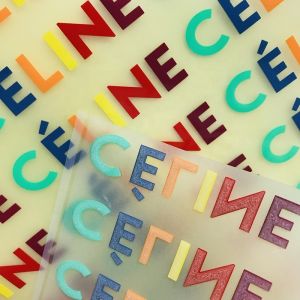 Brand Custom Silicone Label Embossing 3D TPU Name Logo T-Shirt