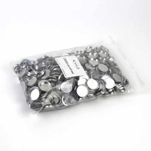 Silvery White Lithium Ion Battery Material CR20XX Coin Cells Cases