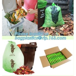 China 100% Eco friendly plastic shopping bags/T-shirt compostable food packaging for supermarkt, Compostable Recycle Biodegrad on sale