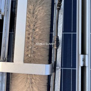 24V Lithium Battery Power Solar Panel Cleaning Robot Portable Dry/Water Washing