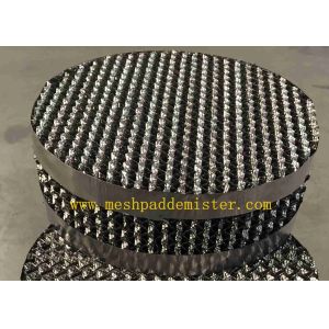 500y Metal Plate Structured Packing 150mm To 8000mm Size Still Column Packing