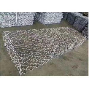1x1x1m Galvanized 80 X 100mm Gabion Welded Wire Mesh Square Hole