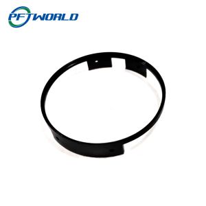 CNC Aluminum Parts Machined Accessories Black Anodizing