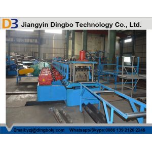 PLC Steel W Beam Guardrail Roll Forming Machine With 2 Years Warranty