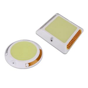 Cheap Garden Ground Plastic Self-luminescent Fluorescent Deck Light Pathway Driveway Outdoor Lamp for sale