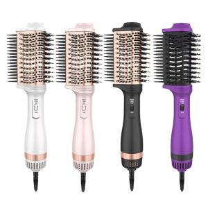 Cheap Blowout Hair Dryers Comb Straightener Blow Dryer Styler Curler Brush 4 In 1 Volumizer Hot Air Brush for sale