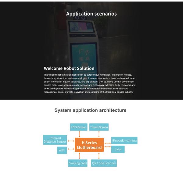H-A133L Smart HMI Motherboard Up to 5 USB Ports 9~15V wide voltage DC power supply