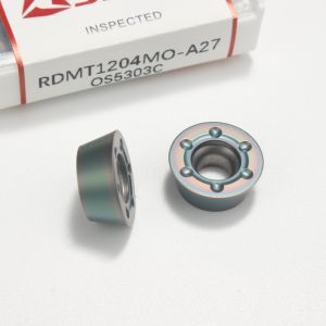 Metalworking RDMT Insert With Nano Blue Coating Color Carbide Milling Inserts