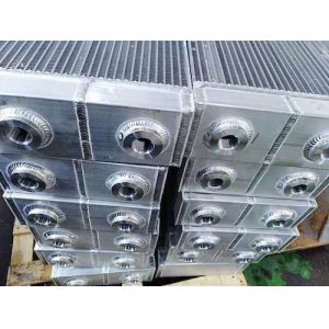 4.5~271kw compressor after cooler of plate fin air to air heat exchanger