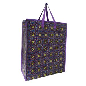 Eco Friendly Offset Printing PP Woven Bag With Customized Design And Smooth Surface